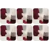 Abstract - Kleurbakken - Rood onderzetter kurk middel -zkaufland3dotto