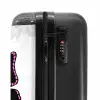 Magenta monarch NBS - Handbagage koffer - Kinderen Unisex middel -slot