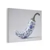 Chilipeper - Keramiek - Blauw PET vilt klein -3d