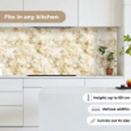 Warm - Gouden - Marmer - Patroon keuken achterwand 2 middel 871 -sfeer4_UK