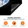 Sushi - Delfts blauw - Rijst - Vis - Elegant Inductie beschermer vinyl 3mm klein -zzzzzzz-td-onderkant