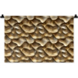 Abstract - Antiek - Goud Wandkleed katoen klein 269 -zz3d