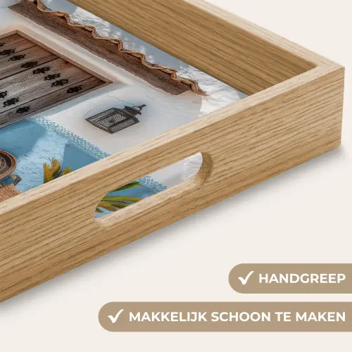 Deur - Manden - Planten Dienblad Rechthoek middel -USP_HandgreepNL