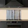 Hout - Planken - Verweerd keuken achterwand spatscherm klein -sfeer1