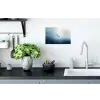 Meeuw - Wit - Zee - Mistig Muursticker klein -keuken