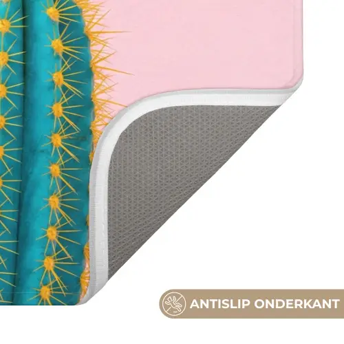 Cactussen - Modern - Pastel WCmat klein -USP_AntislipNL