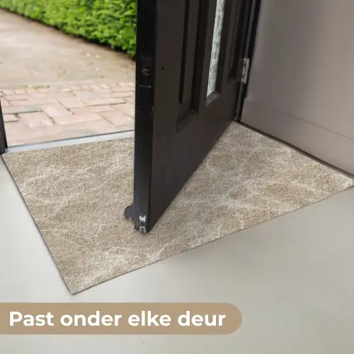 Bruin - Kristaladers - Marmer Deurmat klein 898 -USP_NL