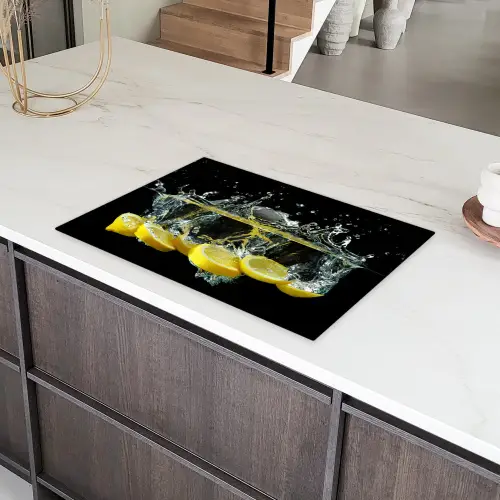 Citroenen in het Aquatische Theater Inductie beschermer vinyl 3mm klein -sfeer8