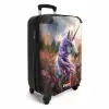 Lavendel lentehoorn NBS - Handbagage koffer - Unisex middel -productfoto_3d