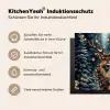 Kerst - Magie - Bos - Kleurrijk Inductie beschermer vinyl 3mm middel -tsfeer2_DE