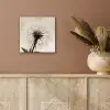 Paardenbloem - Minimalistisch - Wit aluminium wit klein -sfeer4