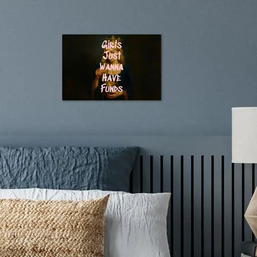 Kroon - Vrouw - Jurk - Opvallend poster papier klein -sfeer2