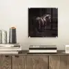 Krachtig - Paard - Donker plexiglas 5mm klein -sfeer1