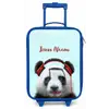 Kees de Panda Kinderkoffer - Blauw klein -zz3dotto
