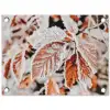 Bladeren - IJs - Winter - Natuur tuinposter los doek klein -3d