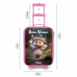 Beer - Vlinders - Bos - Fairy Kinderkoffer - Roze klein -productfoto_formaten