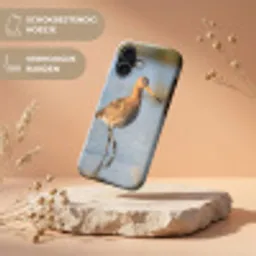 Vogel - Steltloper - Water - Natuur Toughcase MagSafe Apple iPhone 17 klein -USP_RandenV_NL