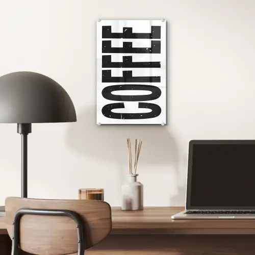 Koffie - Decoratie - Japandi - Vintage plexiglas 5mm klein -sfeer6