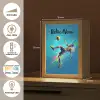 Neon - Voetbal - Schop - Kleurrijk Light Box met kabel (Kinderlampje) klein -USP_FR