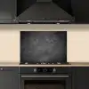 Structuur - Cement - Beton - Grijs - Vintage keuken achterwand spatscherm klein -sfeer1