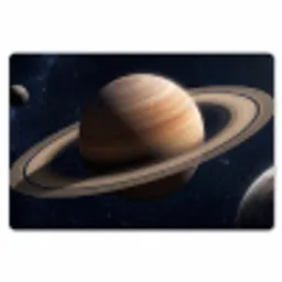 Planeten - Saturnus - Ruimte Placemat vinyl groot -zzsfeer1_Kitchenyeah-website