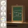 Tekstwolkje - Donkergroen - BLAH BLAH BLAH Light Box met kabel (Tafellamp) klein -USP_NL