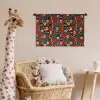 Bruin - Retro - Disco - Patroon Wandkleed katoen klein 269 -wsfeer5_kind