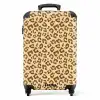 Lichtbruin luipaardpatroon NBS - Handbagage koffer - Kinderen Unisex middel -productfoto_recht