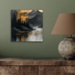 Natuur - Abstract - Landschap - Modern aluminium wit klein -sfeer2