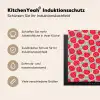 Appels - Rood - Stippen Inductie beschermer vinyl 3mm middel 274 -tsfeer2_DE