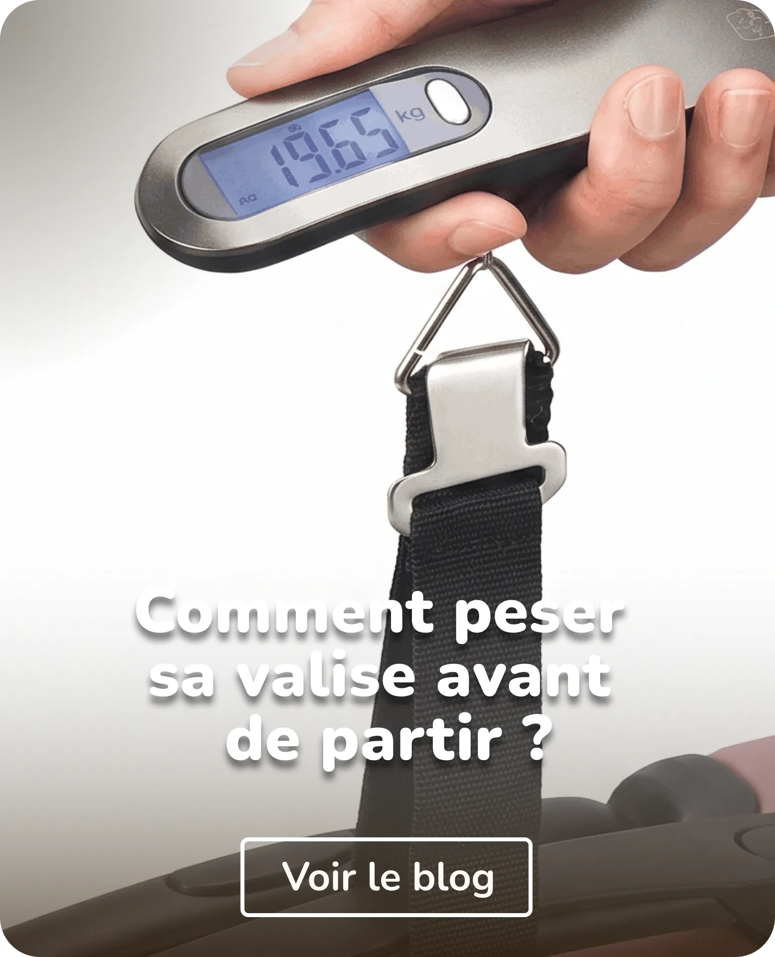 peser une valise