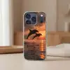 Dolfijnen - Zee - Realistisch Telefoonhoesje iPhone 17 Pro klein -sfeer2