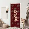 Sterren - Luipaardprint - Dream - Bordeaux deurposter klein -sfeer6