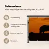 Olifanten - Savanne - Zonsondergang Balkonbeschermer Duitsland klein -specs_NL