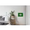 Cirkel - Roze - Tekst - Art textielposter latten blank klein -woonkamer