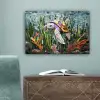 Schildpad - Zeewier - Mozaïek canvas 2cm klein -sfeer4