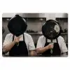 Koks - Koekenpannen - Keuken Placemat vinyl groot -zzsfeer1_Kitchenyeah-website