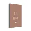 Carpe diem - Spreuken - Pluk de dag - Quotes aluminium wit klein -3d