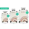 Ruwe regenboog naturel NBS - Handbagage koffer - Kinderen Unisex middel zzzzzzVergelijking_3NL