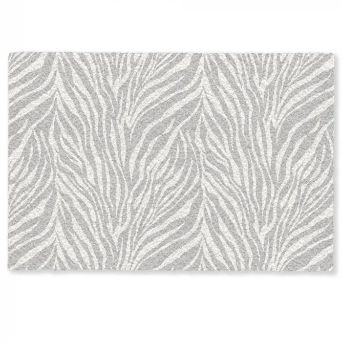 Zebra - Motief - Grijs Deurmat klein 898 -zkaufland3d