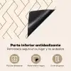 Beige - Zigzag - Patroon Inductie beschermer vinyl 3mm middel 274 -zzsfeer4_SP