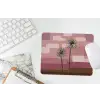 Illustratie - Bloemen - Vlakken - Abstract muismat rubber klein -witbureau