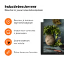 Stilte voor het Koken Inductie beschermer vinyl 3mm klein -zzzzzzz-td-ups