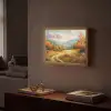 Landschap - Illustratie - Natuur Light Box met batterij (Wandlamp) middel -sfeer1