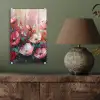 Klaprozen - Roze - Bloemen - Botanisch - Kunst plexiglas 5mm klein -sfeer3