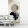 Cirkels - Vorm - Beige - Abstract fotobehang vinyl groot -woonkamer