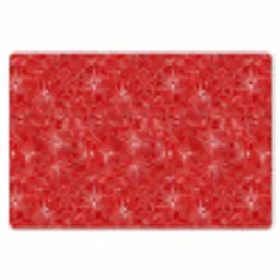 Bloemen - Patroon - Rood Placemat vinyl groot 368 -zzsfeer1_Kitchenyeah-website