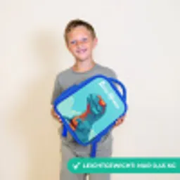 Dino - Zonnebril - Blauw Kinderrugzak - Blauw middel -sfeer1_DE