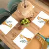 Giraf - Dier - Wilde dieren Placemat vinyl groot -zzsfeer5_Kitchenyeah-website
