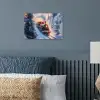 Kersttrein - Sneeuw - Winter - Kerst poster papier klein -sfeer2